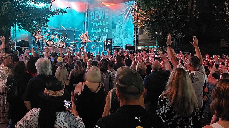 Das Deichstadtfest in Neuwied.