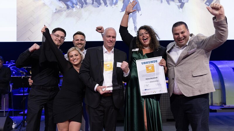 Das Team des Globus Koblenz freut sich über den Sieg.