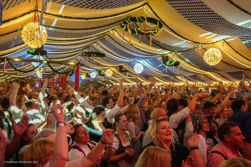 Das Oktoberfest in Koblenz. Das Oktoberfest in Koblenz.
