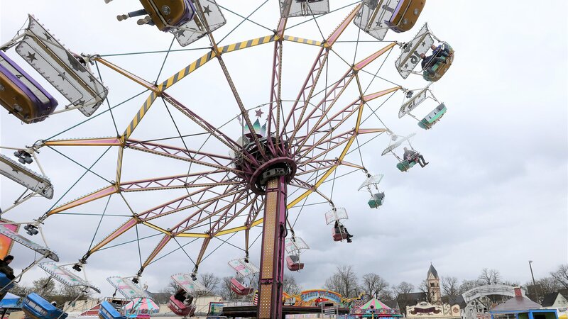 Osterkirmes in Neuwied.