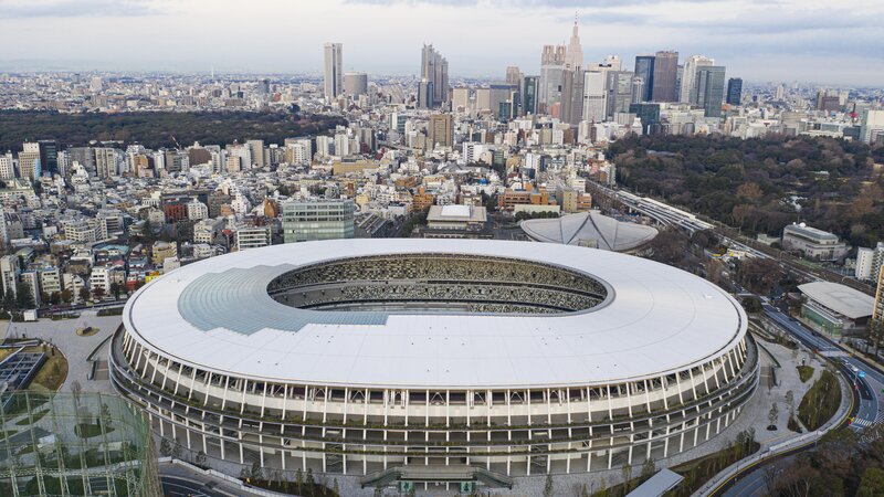 Das Nationalstadion in Tokio (Symbolbild)