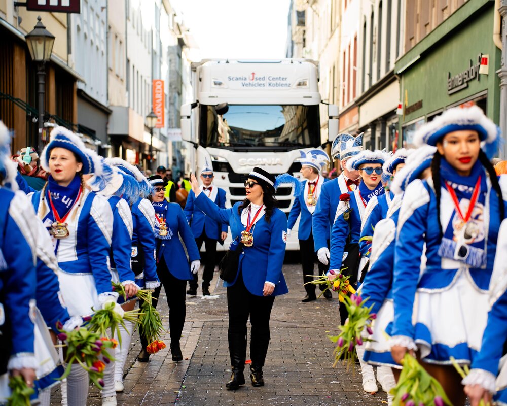 Rosenmontagszug Koblenz, Karneval 2025