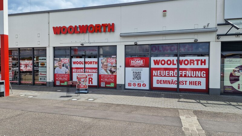 Die Einzelhandelskette Woolworth eröffnet einen neuen Standort in Koblenz.