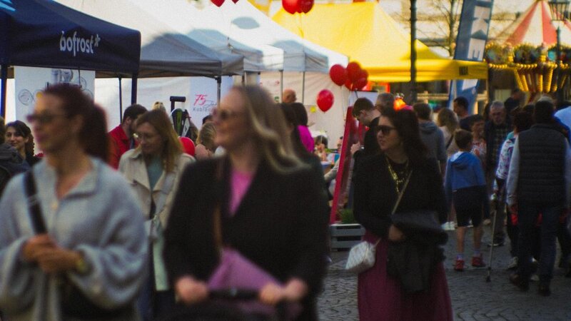 Frühlingsfest in der Innenstadt - Koblenz blüht.
