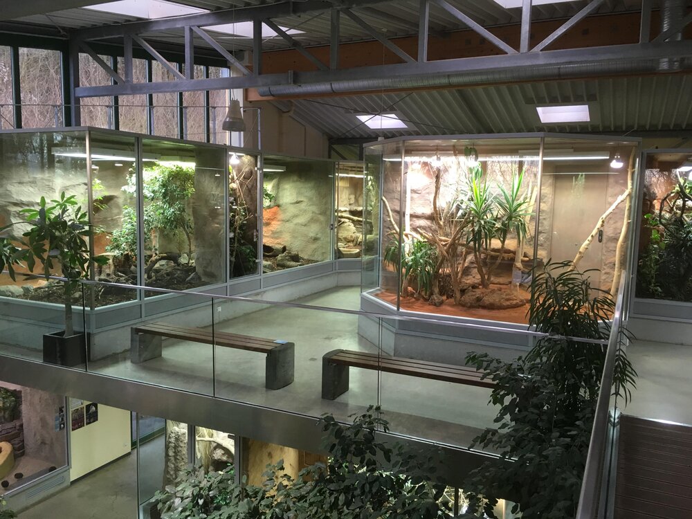Das Exotarium im Zoo Neuwied.