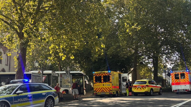 Unfall an Bushaltestelle in Bassenheim