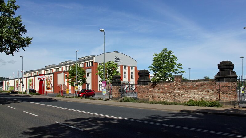 Der Hit-Markt in der Schlachthoftstraße in Koblenz-Rauental.