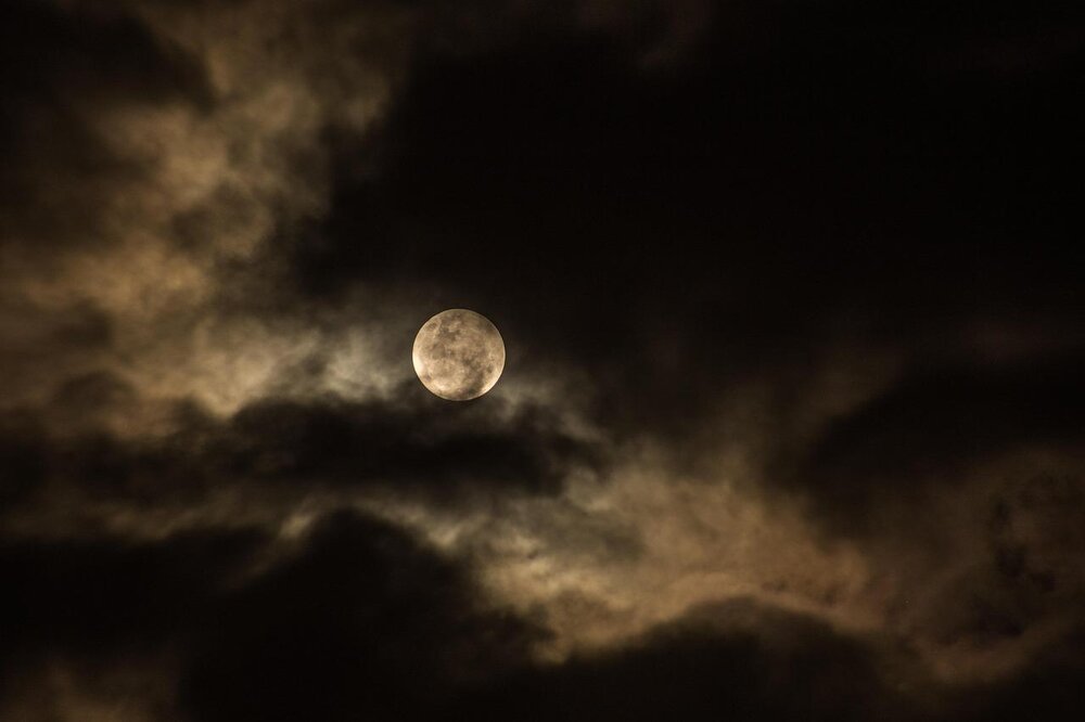 Vollmond (Symbolbild)