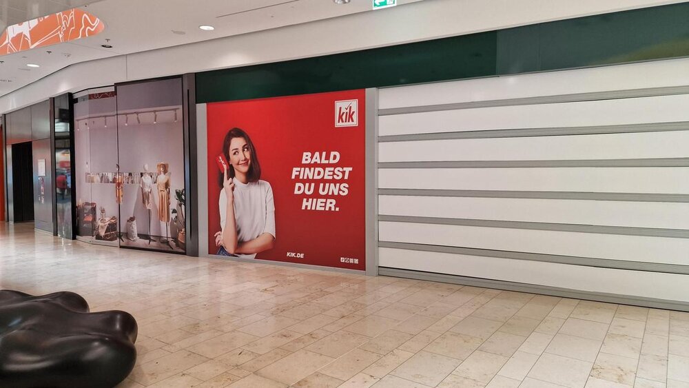 Die Modekette "Kik" eröffnet im Forum eine Filiale. Die Modekette "Kik" eröffnet im Forum eine Filiale.