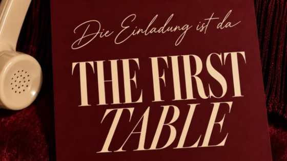  „The First Table"-Dinner Event vom  „The Social Club" Koblenz