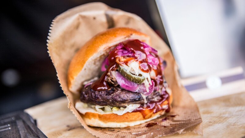 Street Food Festival in Koblenz.