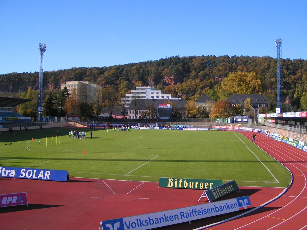 Das Moselstadion in Trier (Oktober 2007 / Archivbild)