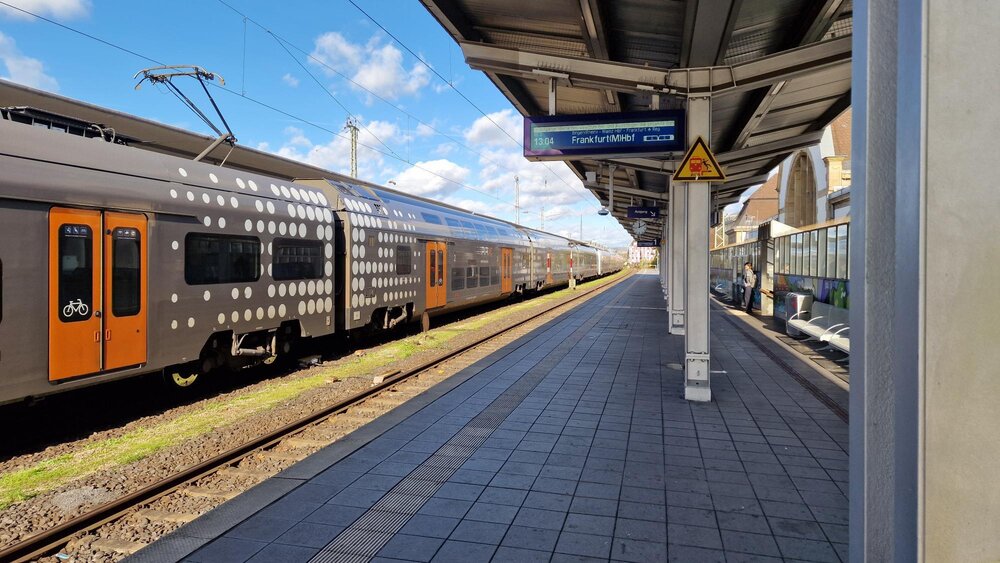 Der Hauptbahnhof Koblenz.