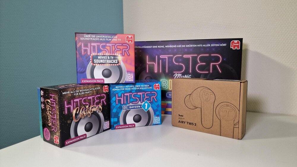 2. Türchen Adventskalender: Gewinnt ein Hitster-Spielepaket und Teufel-Kopfhörer
