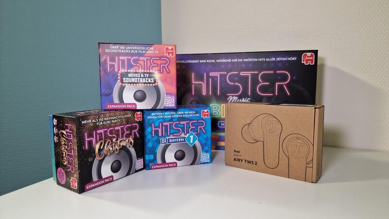 2. Türchen Adventskalender: Gewinnt ein Hitster-Spielepaket und Teufel-Kopfhörer