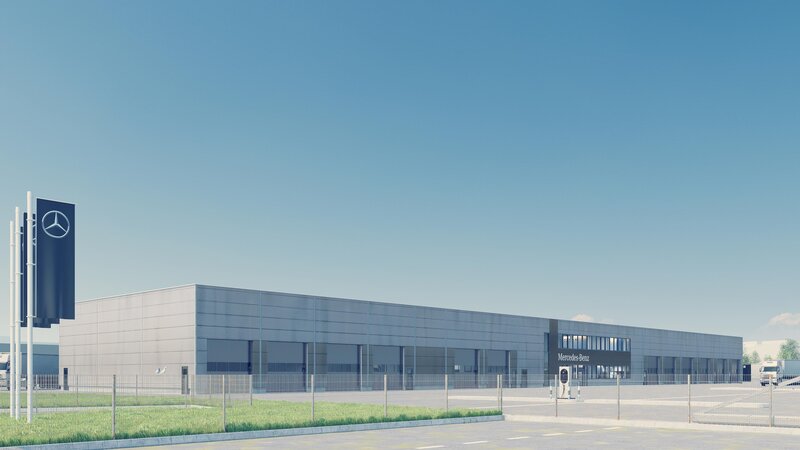 Neubau an bewährtem Standort: Daimler Truck investiert in neues Nutzfahrzeugzentrum in Koblenz