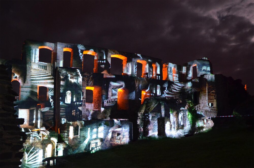 Nach jahrelanger Pause: Lichtkunstfestival "Rheinleuchten" kehrt ins obere Mittelrheintal zurück.