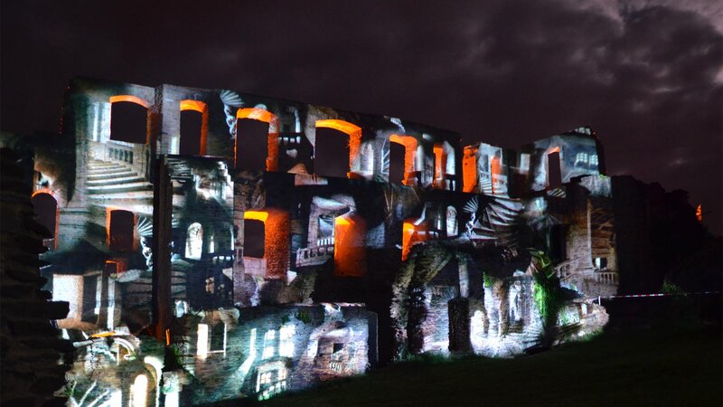 Nach jahrelanger Pause: Lichtkunstfestival "Rheinleuchten" kehrt ins obere Mittelrheintal zurück.
