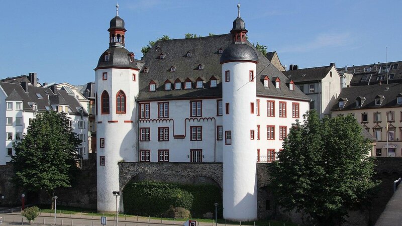 Die Alte Burg in Koblenz.