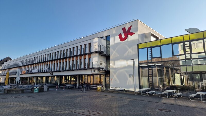 Die Universität Koblenz.