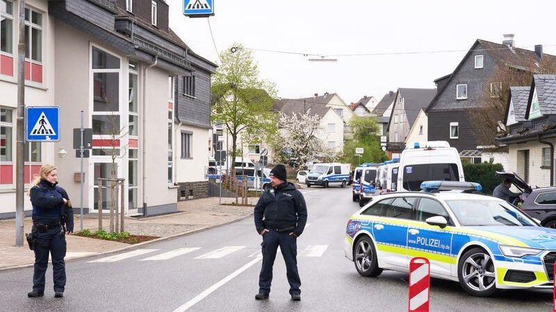 Am Donnerstag war die Polizei erneut mit einem Großaufgebot unterwegs.