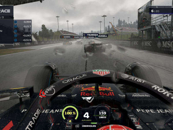 Auch in F1 25 kann das dynamische Wetter eine entscheidende Rolle spielen.
