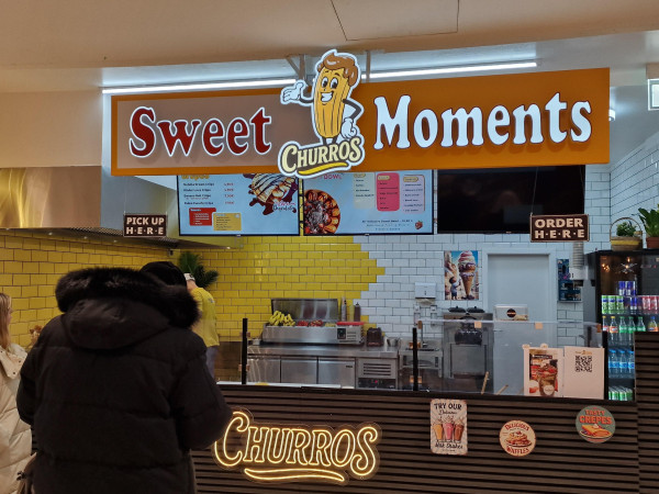 Bereits im Februar eröffnete der Stand „Sweet Moments“.