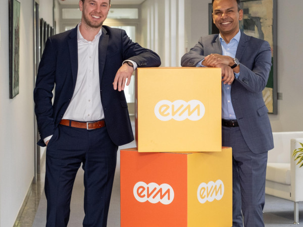 Blicken positiv in die Zukunft, Christoph Hesse und Mithun Basu
