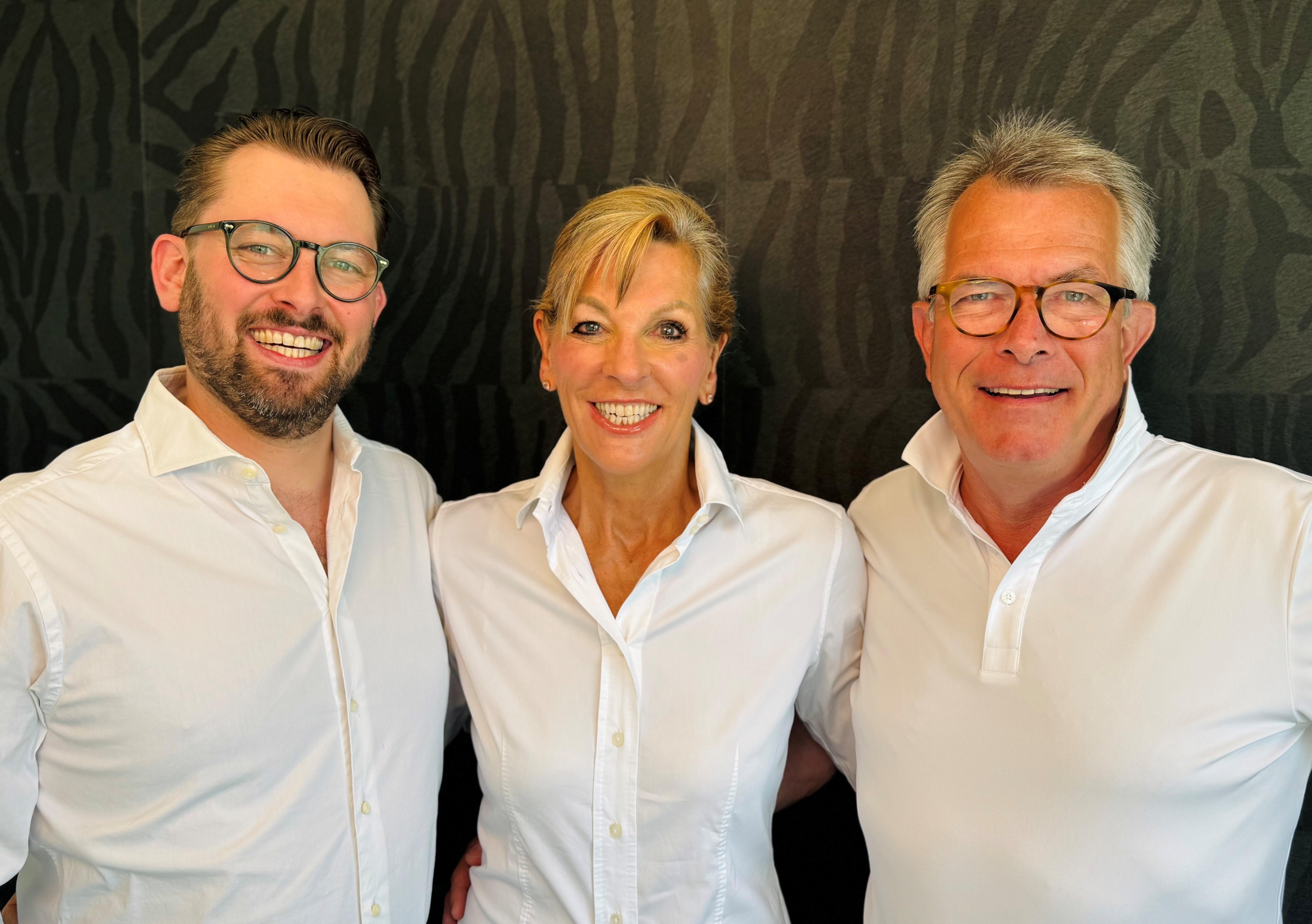 Constantin, Patricia und Thomas von Landenberg bilden gemeinsam ein starkes Team.