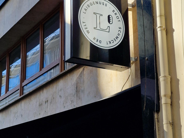 Das Café „Laibgenuss“ in der Löhrstraße 4