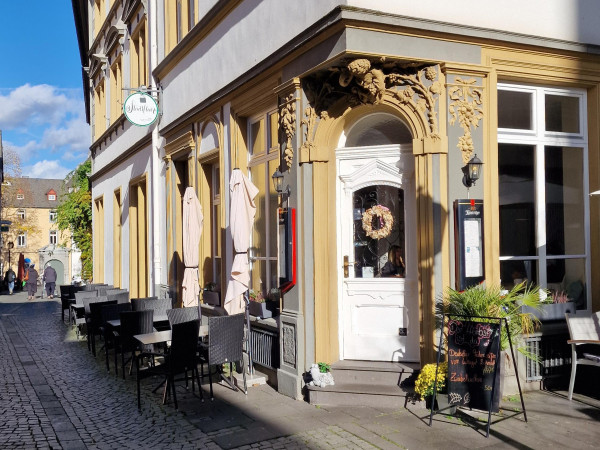 Das „Café Stadtflair“ in der Gemüsegasse 8.