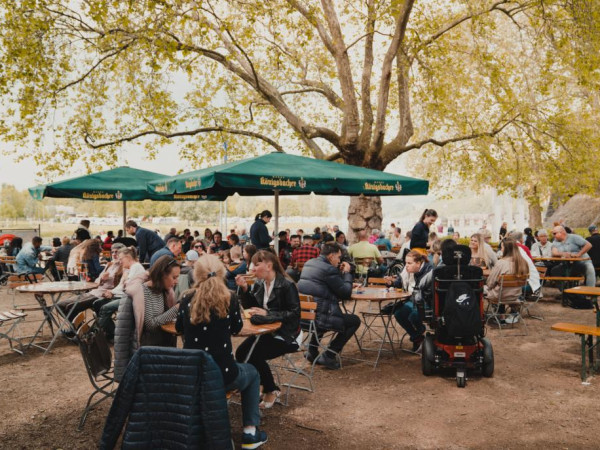 Das Eiscafé am Deutschen Eck.