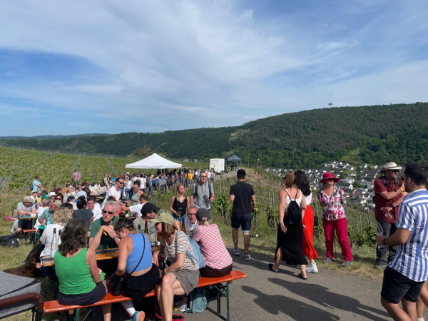 Das Steillagenfest in Winningen.