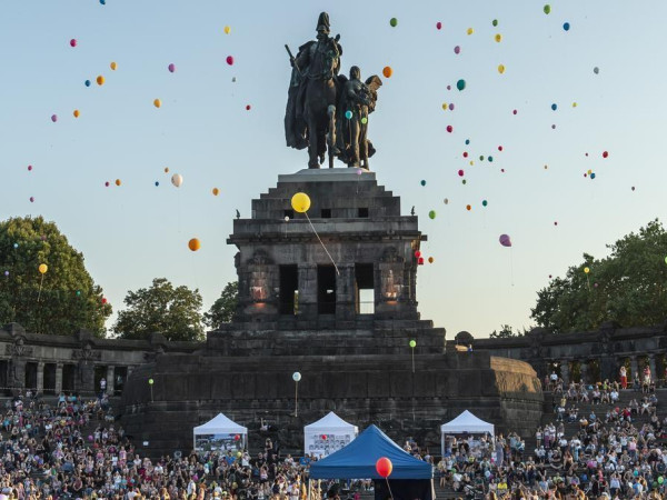 Das Taschenlampenkonzert in Koblenz