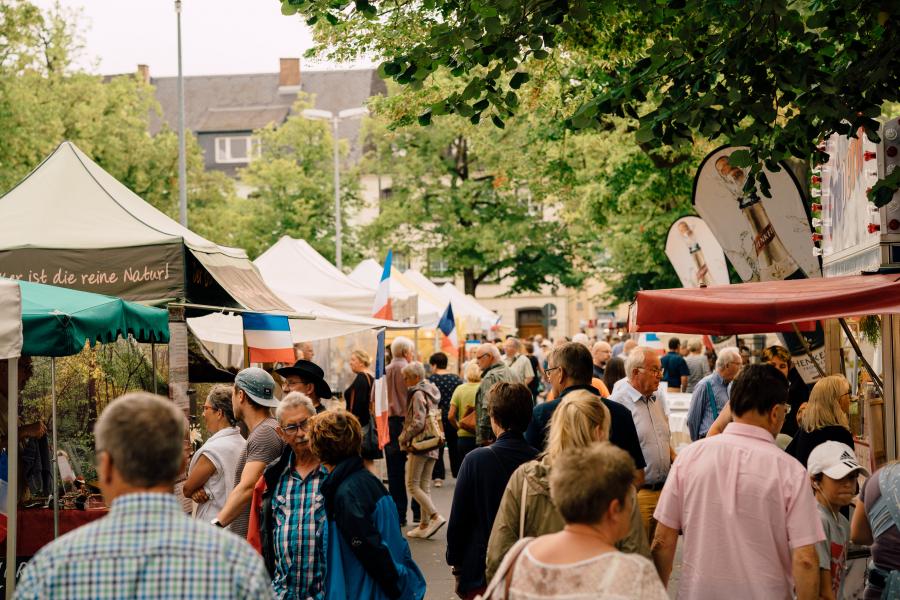Der Französische Markt in Neuwied. Der Französische Markt in Neuwied.
