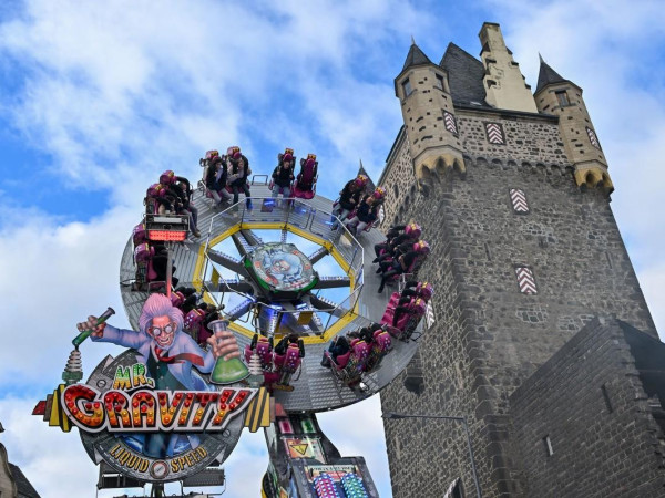 Der Lukasmarkt in Mayen 2025.