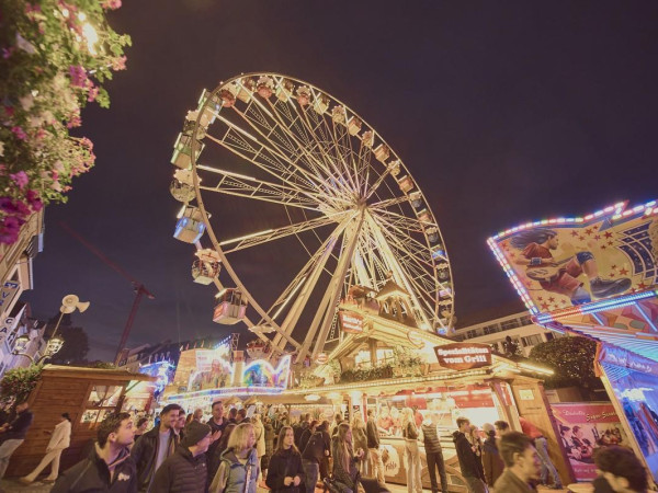 Der Lukasmarkt in Mayen 2025.