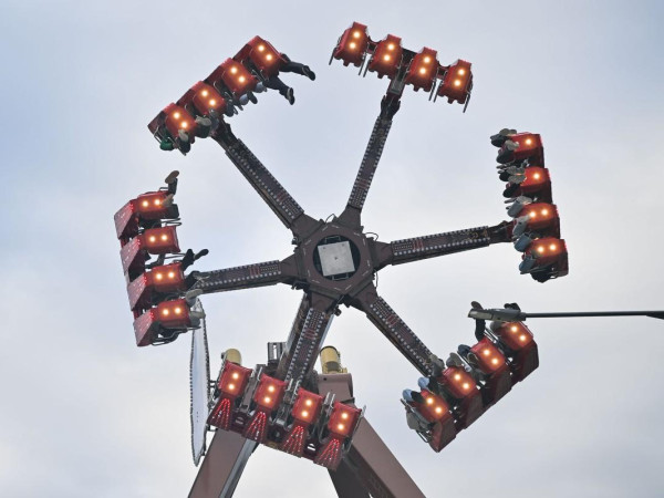 Der Lukasmarkt in Mayen 2025.