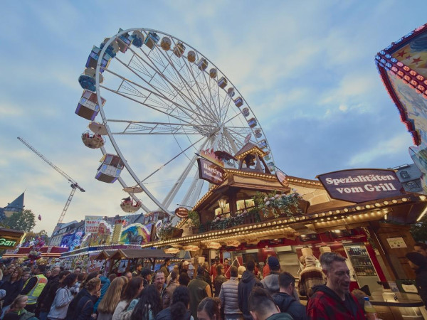 Der Lukasmarkt in Mayen 2025.