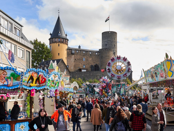 Der Lukasmarkt in Mayen.