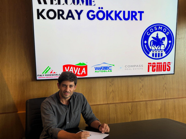 Der neue Trainer des FC Cosmos Koblenz, Koray Gökkurt.