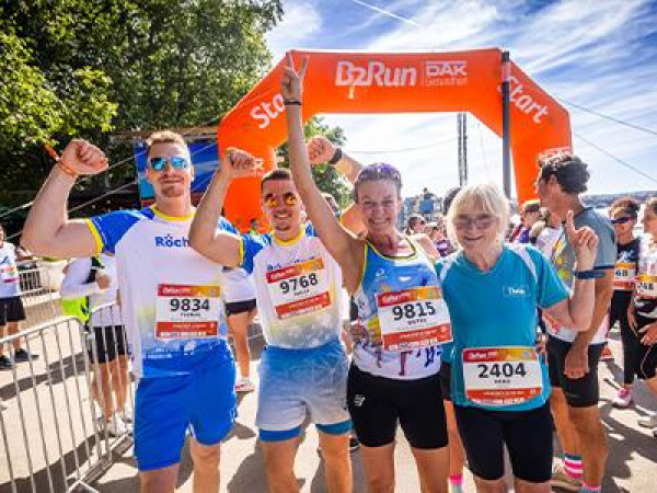 Der Start beim B2Run Koblenz 2024.