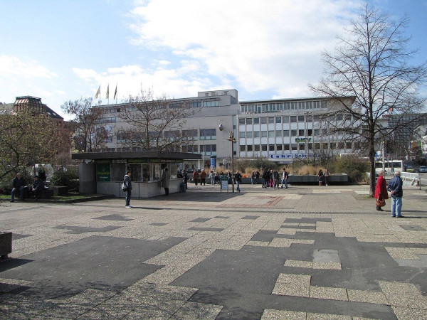 Der Zentralplatz in Koblenz.