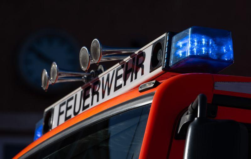 Die Feuerwehr war mit einem Großaufgebot im Einsatz.