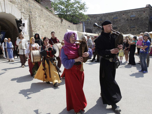 Die Historienspiele auf der Festung Ehrenbreitstein.