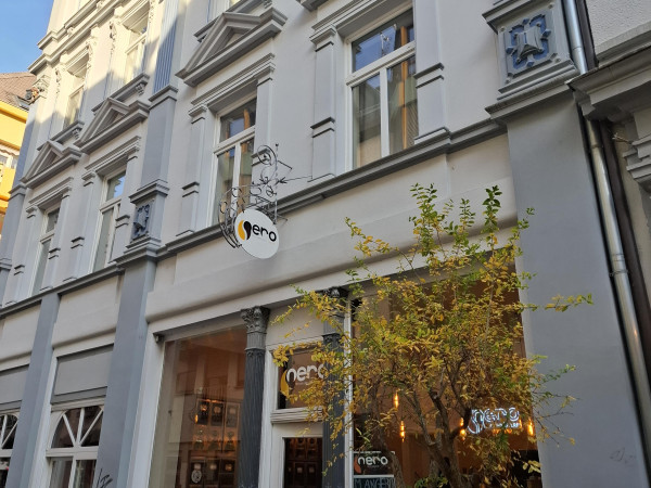 Die Kaffeerösterei "Nero" in der Koblenzer Altstadt