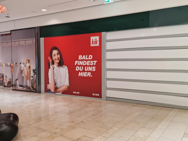 Die Modekette KIK eröffnet im Forum eine Filiale.