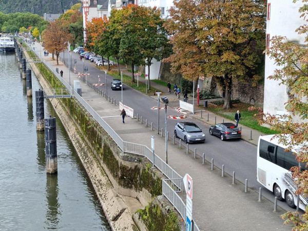 Die neue Verkehrsführung wird heftig diskutiert.