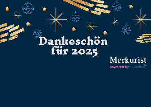 Die Redaktion sagt Dankeschön für 2025 Die Redaktion sagt Dankeschön für 2025