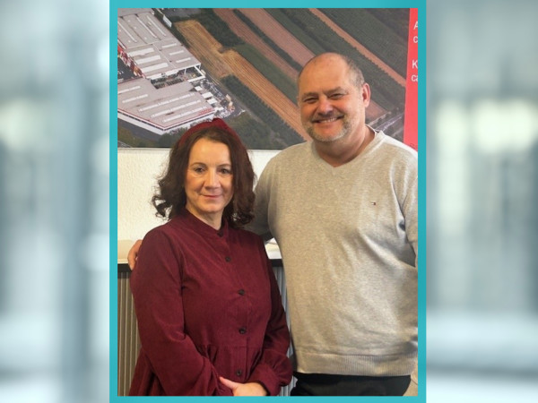 Ein erfolgreiches und innovatives Gespann: Nicolina Meinjohanns (Gewerbepark-Managerin) und Axel Kargl (Vorsitzender)